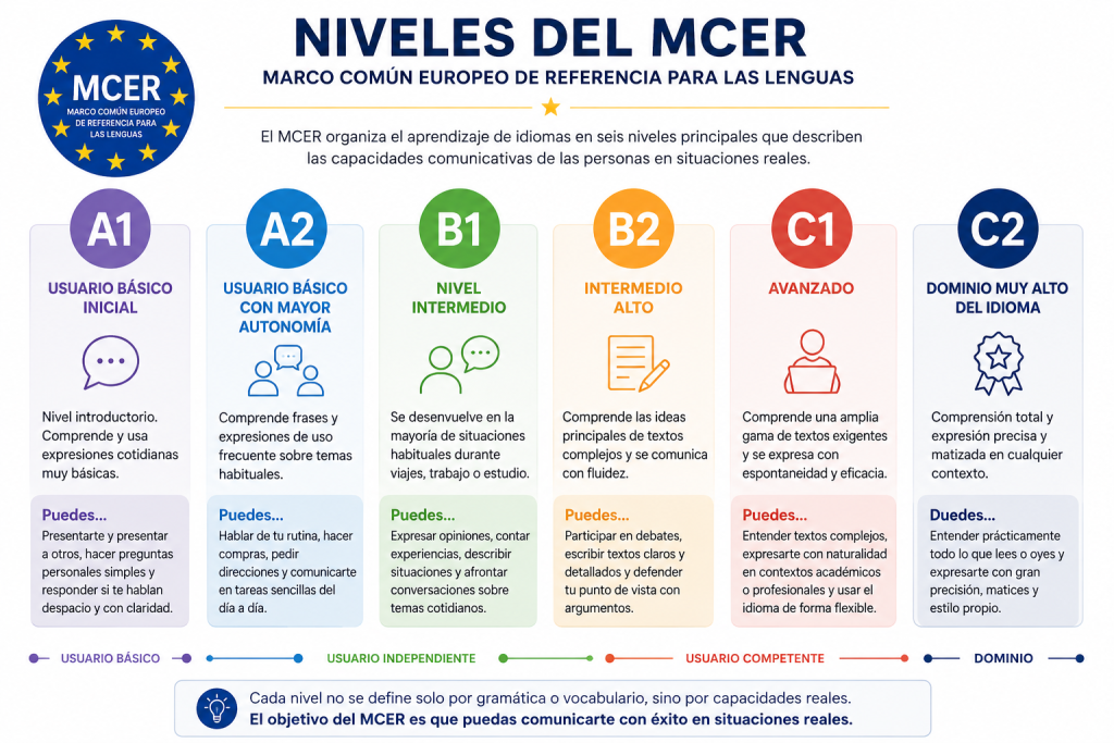 que es el mcer niveles